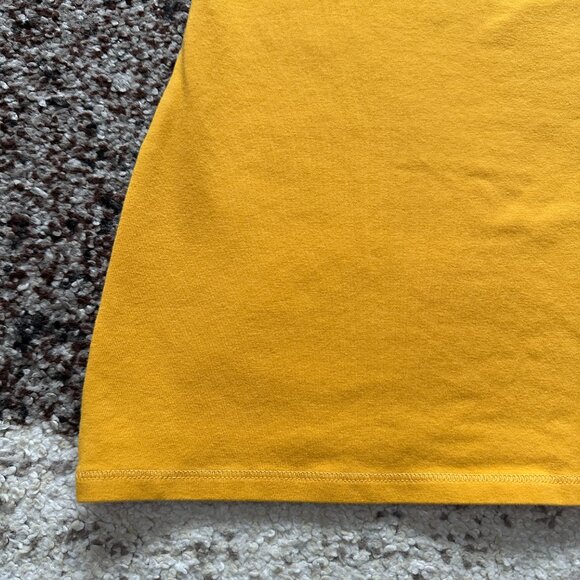 EXPRESS (S) Mustard Yellow Original Best Loved Bra Fitted Cami Honey Golden #1 - Picture 2 of 8